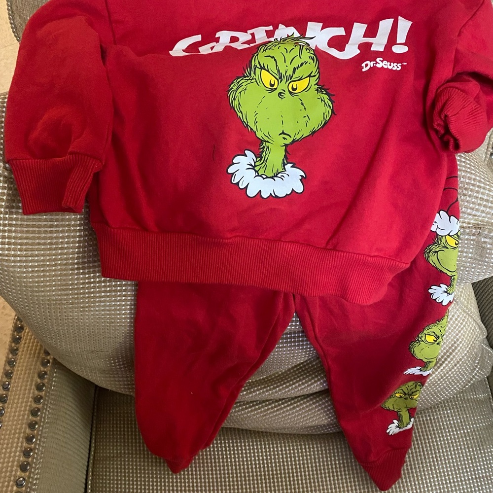 Dr. Seuss Red Grinch Apparel